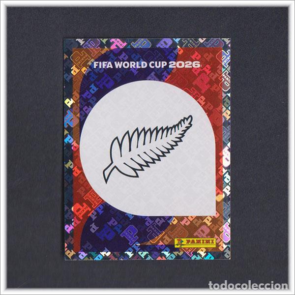 Cromos de Futebol: FIFA WORLD CUP 2026 26 MUNDIAL PANINI ESCUDO NZL 1 NUEVA ZELANDA COLECCI&Oacute;N ALBUM LIGA STICKER