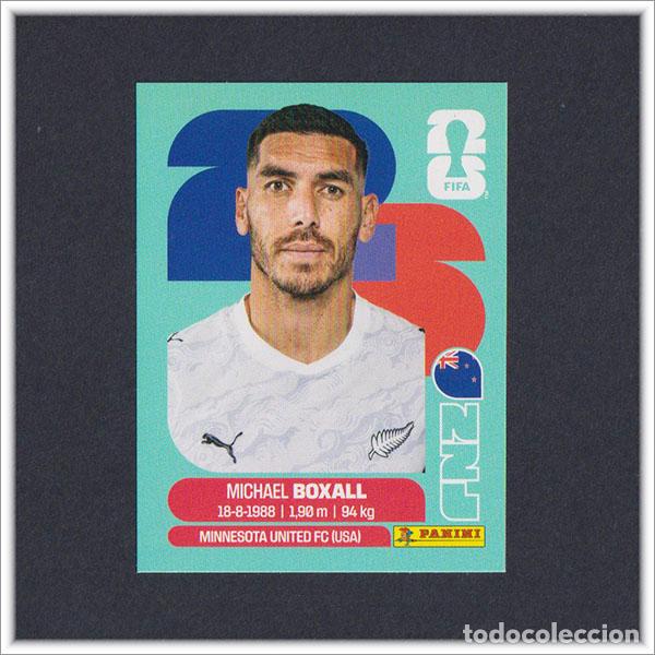 Cromos de Futebol: FIFA WORLD CUP 2026 26 MUNDIAL PANINI BOXALL NZL 4 NUEVA ZELANDA COLECCI&Oacute;N ALBUM LIGA STICKER