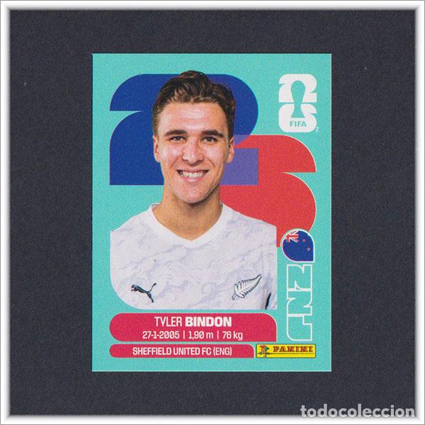 Cromos de Futebol: FIFA WORLD CUP 2026 26 MUNDIAL PANINI BINDON NZL 7 NUEVA ZELANDA COLECCI&Oacute;N ALBUM LIGA STICKER