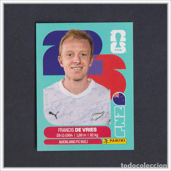 Figurine di Calcio: FIFA WORLD CUP 2026 26 MUNDIAL PANINI DE VRIES NZL 8 NUEVA ZELANDA COLECCI&Oacute;N ALBUM LIGA STICKER