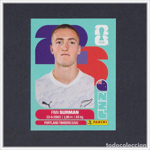 Figurine di Calcio: FIFA WORLD CUP 2026 26 MUNDIAL PANINI SURMAN NZL 9 NUEVA ZELANDA COLECCI&Oacute;N ALBUM LIGA STICKER