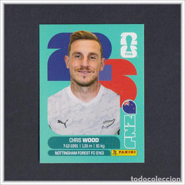 Cromos de F&uacute;tbol: FIFA WORLD CUP 2026 26 MUNDIAL PANINI WOOD NZL 17 NUEVA ZELANDA COLECCI&Oacute;N ALBUM LIGA STICKER