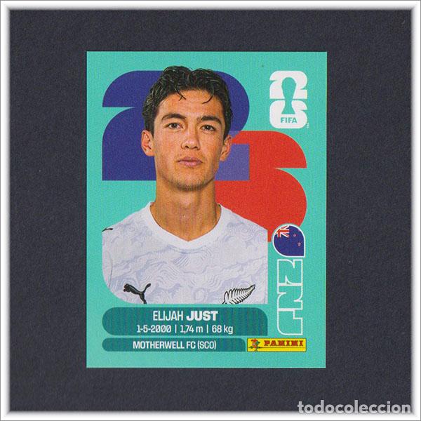 Cromos de F&uacute;tbol: FIFA WORLD CUP 2026 26 MUNDIAL PANINI JUST NZL 18 NUEVA ZELANDA COLECCI&Oacute;N ALBUM LIGA STICKER
