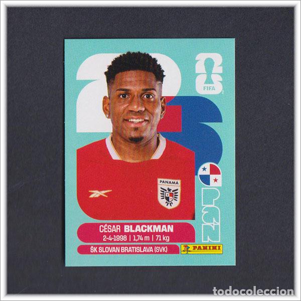 Cromos de F&uacute;tbol: FIFA WORLD CUP 2026 26 MUNDIAL PANINI BLACKMAN PAN 9 PANAM&Aacute; COLECCI&Oacute;N ALBUM LIGA STICKER