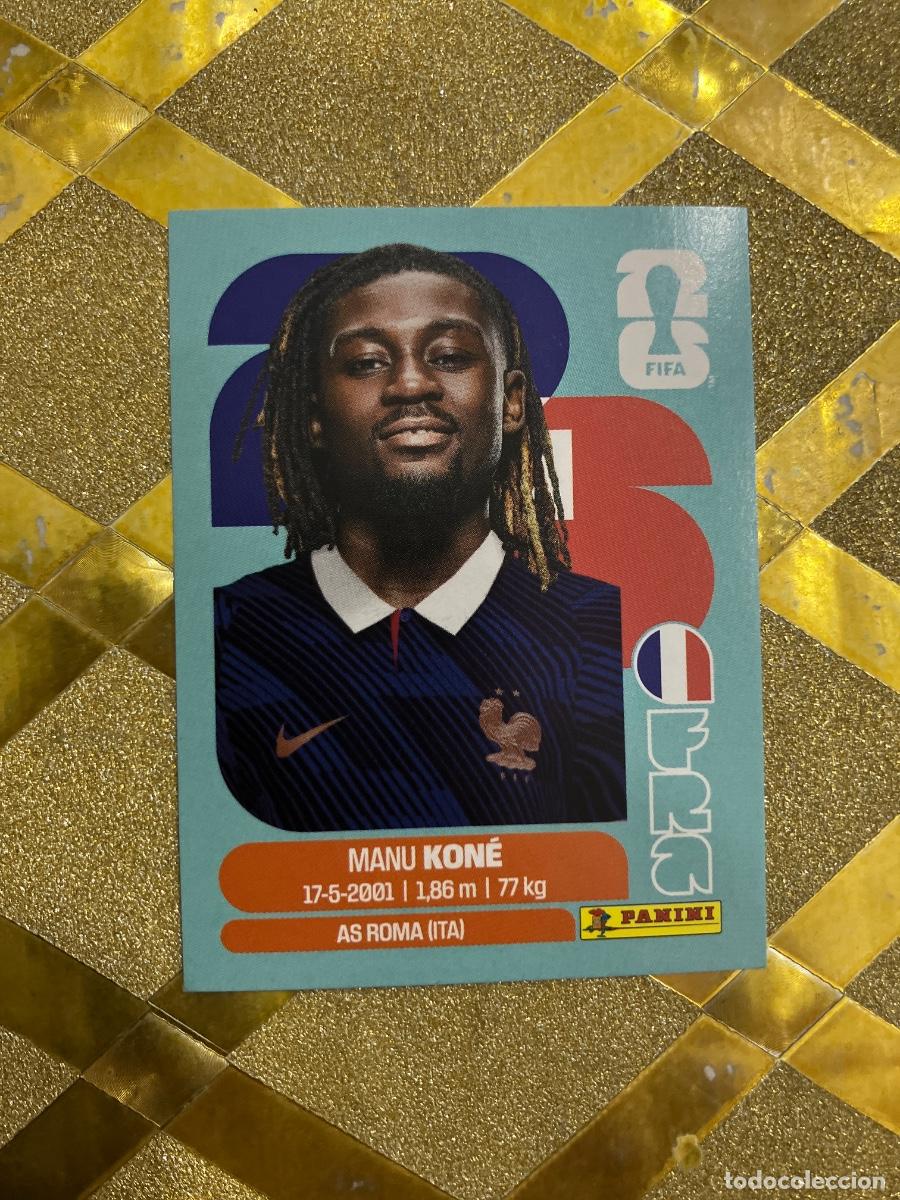 Cromos de F&uacute;tbol: CROMO DE F&Uacute;TBOL NUMERO FRA 11 MANU KONE FRANCIA MUNDIAL 2026 MEXICO-EEUU-CANADA PANINI !