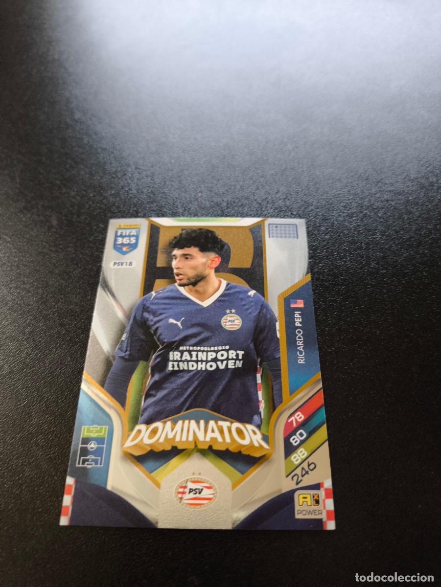 Cromos de F&uacute;tbol: PSV18 Ricardo Pepi DOMINATOR PSV EINDHOVEN PANINI ADRENALYN FIFA 365 2025 2026 NO LIGA ESTE