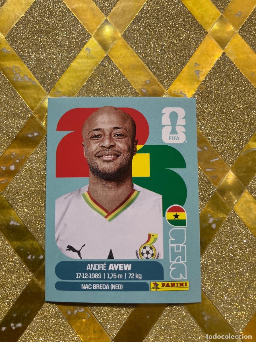 Cromos de F&uacute;tbol: CROMO DE F&Uacute;TBOL NUMERO GHA 17 ANDRE AYEW GHANA MUNDIAL 2026 MEXICO-EEUU-CANADA PANINI !