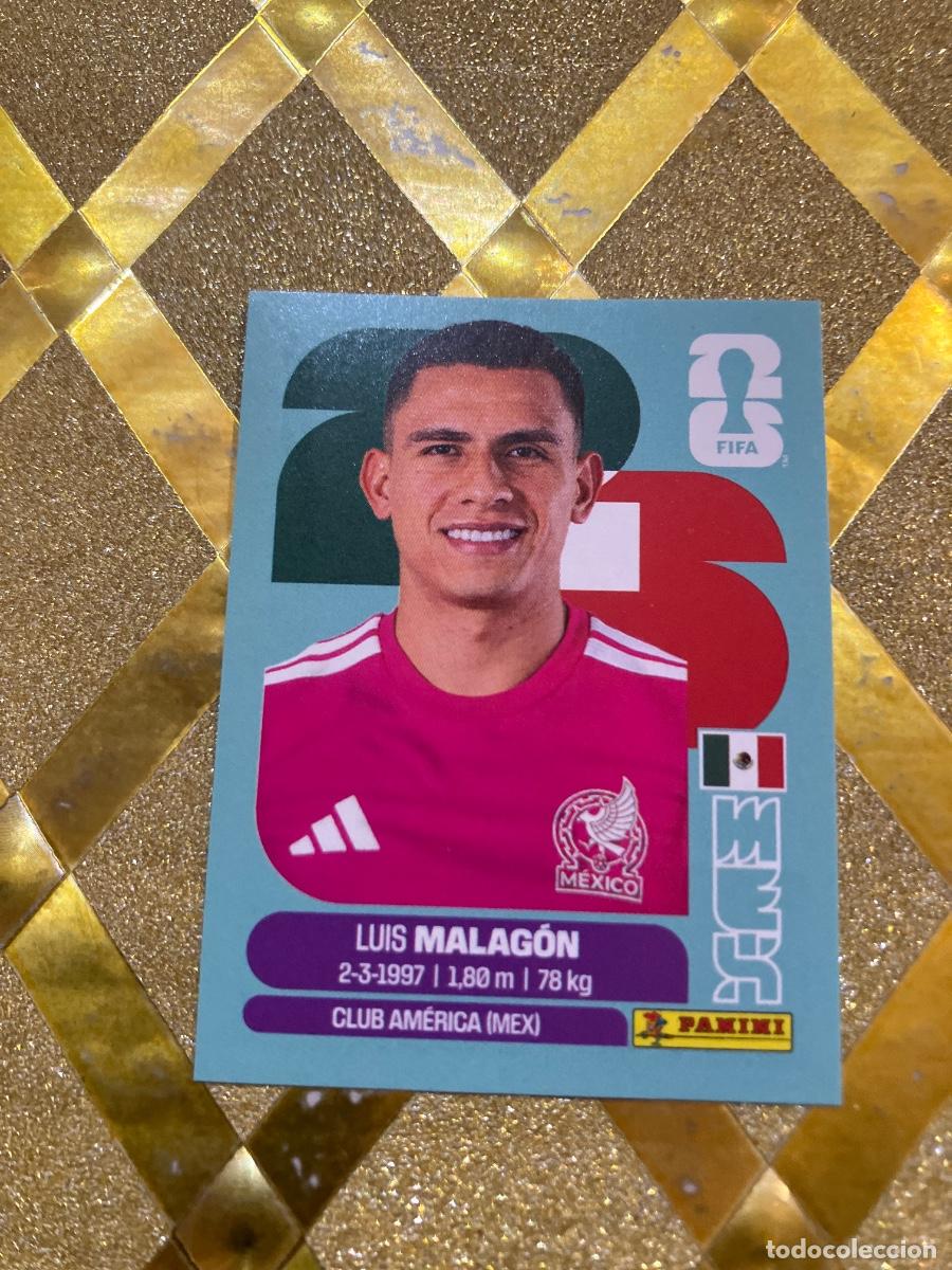 Cromos de F&uacute;tbol: CROMO DE F&Uacute;TBOL NUMERO MEX 2 LUIS MALAGON MEXICO MUNDIAL 2026 MEXICO-EEUU-CANADA PANINI !