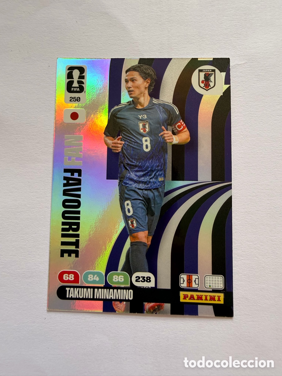 Football Stickers: Takumi Minamino (250) - JAP&Oacute;N