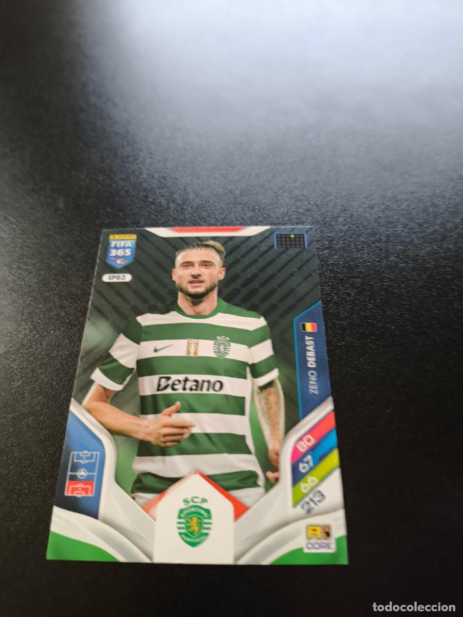 Fu&szlig;ball-Sticker: SPO3 Zeno Debast SPORTING DE PORTUGAL PANINI ADRENALYN FIFA 365 2025 2026 NO LIGA ESTE