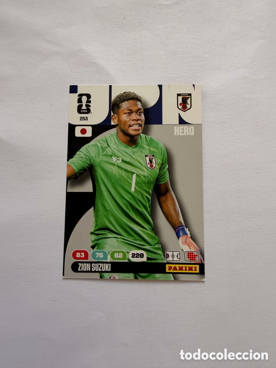 Fu&szlig;ball-Sticker: Zion Suzuki (253) - JAP&Oacute;N
