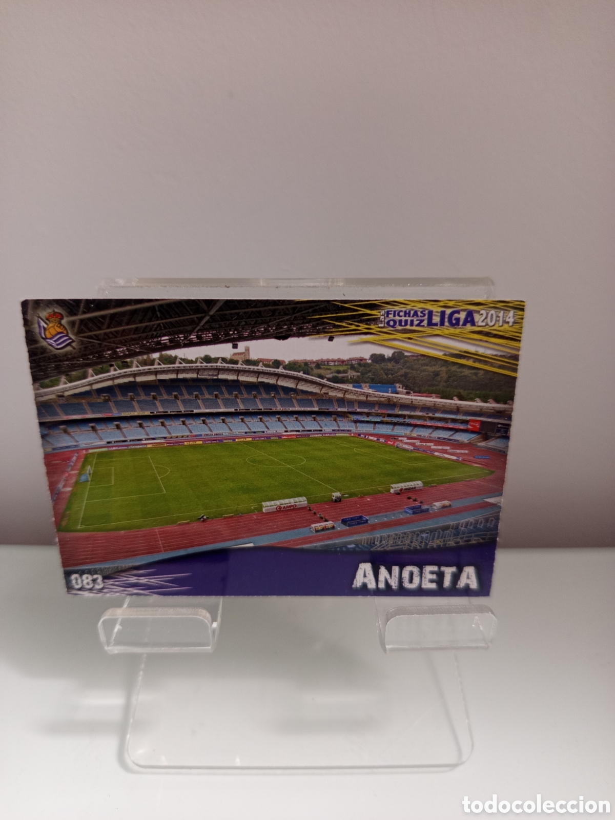 Cromos de f&uacute;tbol: ❇️ CROMO CARD ⚽ ANOETA REAL SOCIEDAD 83 FICHAS LIGA QUIZ GAME 2014 13 14 2013 2014 MUNDICROMO ❇️