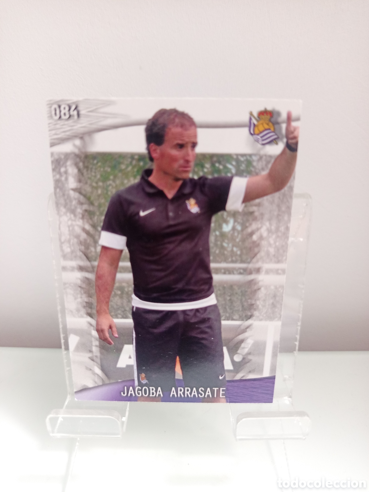 Cromos de f&uacute;tbol: ❇️ CROMO CARD ⚽ ARRASATE REAL SOCIEDAD 83 FICHAS LIGA QUIZ GAME 2014 13 14 2013 2014 MUNDICROMO ❇️