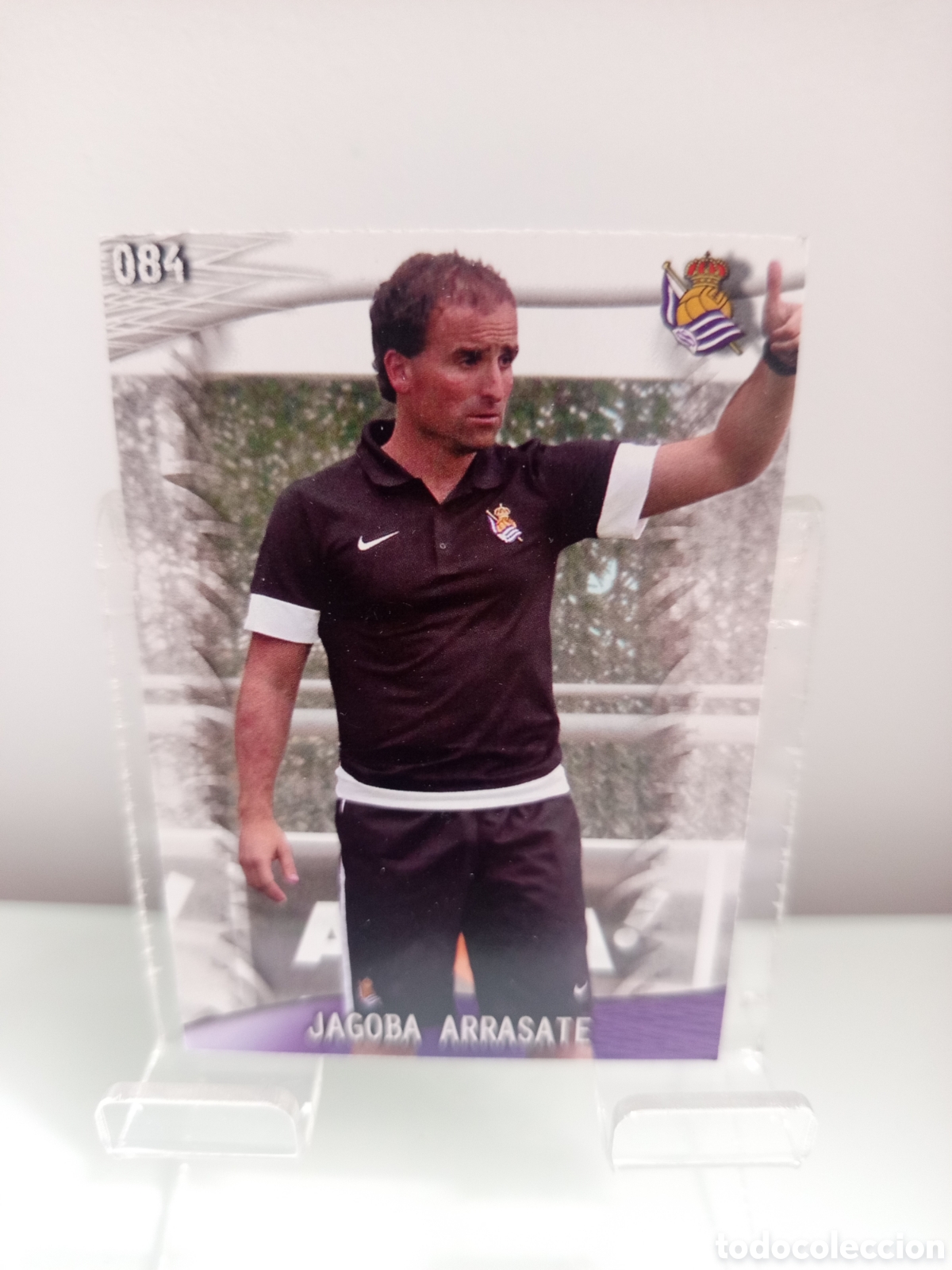 Fu&szlig;ball-Sticker: ❇️ CROMO CARD ⚽ ARRASATE REAL SOCIEDAD 83 FICHAS LIGA QUIZ GAME 2014 13 14 2013 2014 MUNDICROMO ❇️
