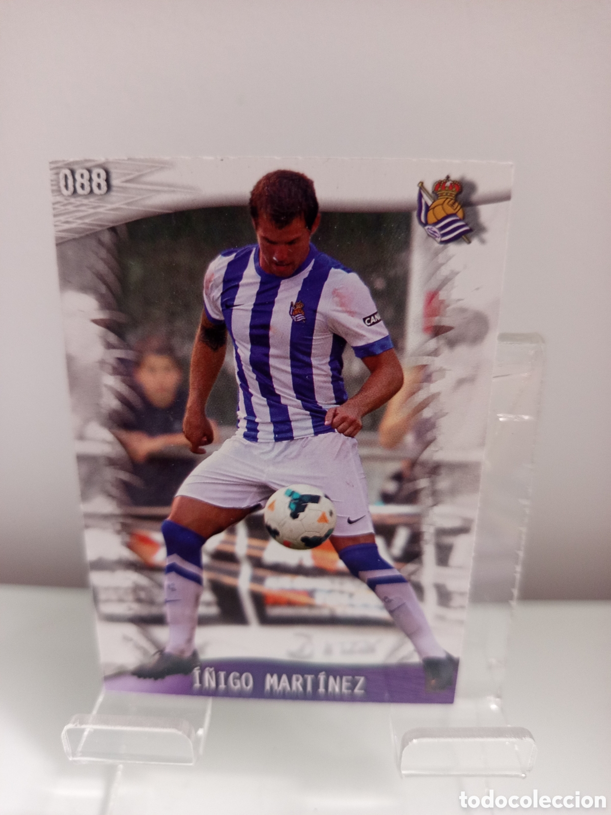 Fu&szlig;ball-Sticker: ❇️ CROMO ⚽ &Iacute;&Ntilde;IGO MARTINEZ REAL SOCIEDAD 88 FICHAS LIGA QUIZ GAME 2014 13 14 2013 2014 MUNDICROMO ❇️