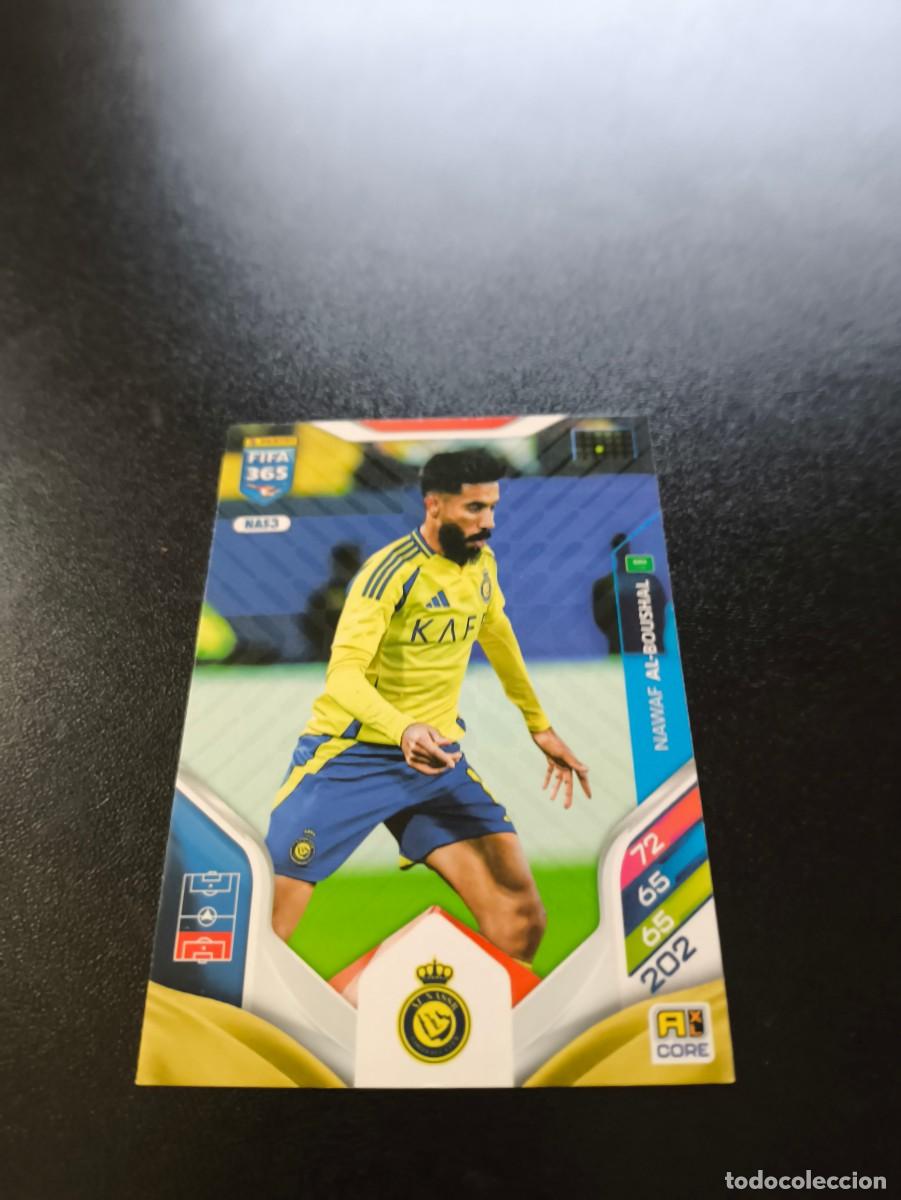 Fu&szlig;ball-Sticker: NAS3 Nawaf Al-Boushal AL NASSR PANINI ADRENALYN FIFA 365 2025 2026 NO LIGA ESTE