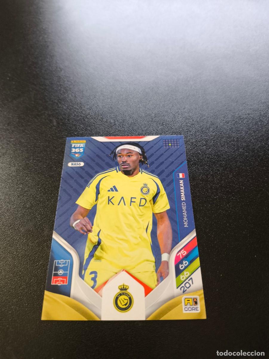 Fu&szlig;ball-Sticker: NAS6 Mohamed Simakan AL NASSR PANINI ADRENALYN FIFA 365 2025 2026 NO LIGA ESTE