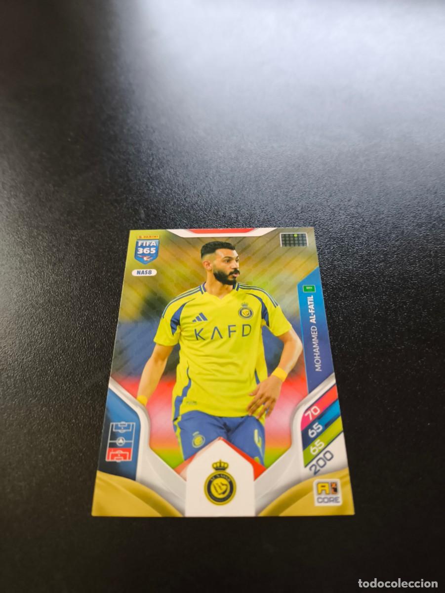 Football Stickers: NAS8 Mohamed Al-Fatil TITAN AL NASSR PANINI ADRENALYN FIFA 365 2025 2026 NO LIGA ESTE
