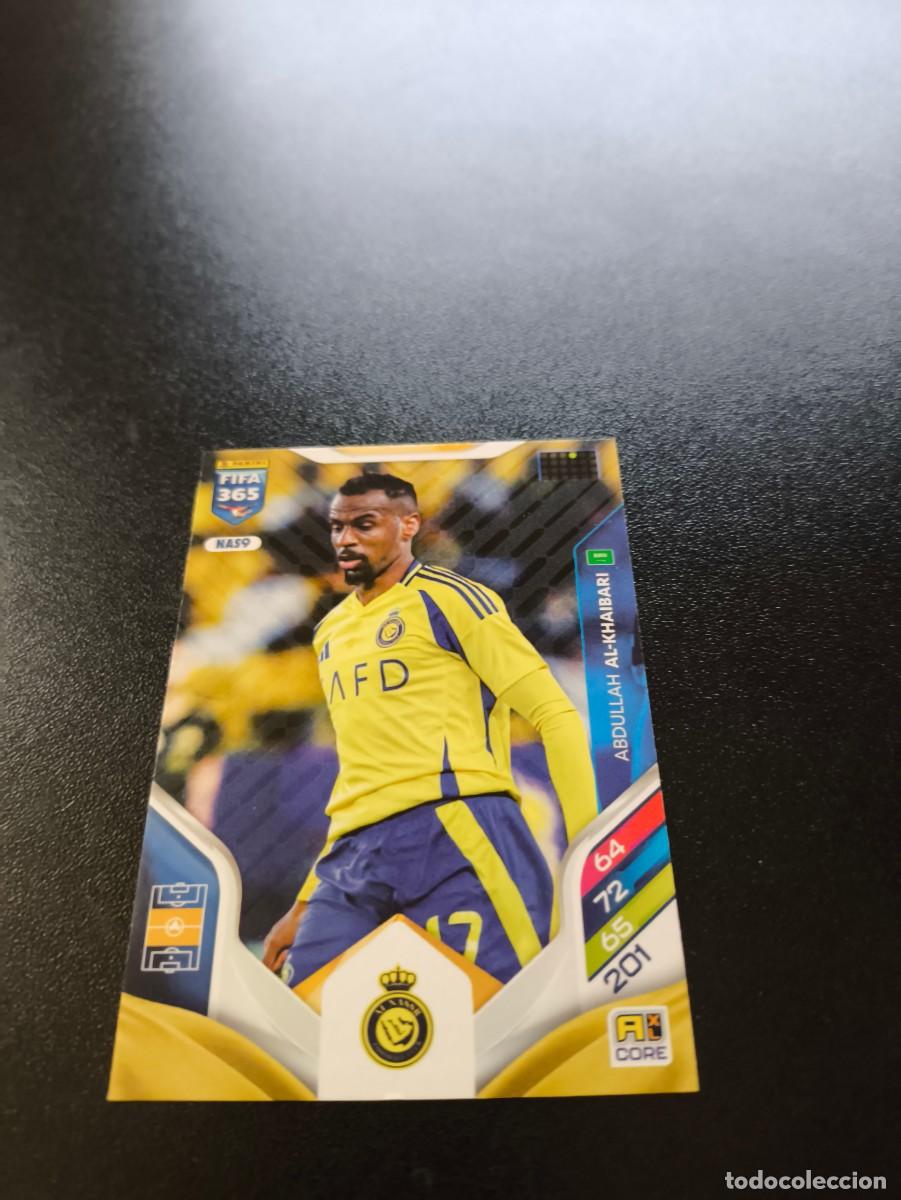 Football Stickers: NAS9 Abdullah Al-Khaibari TITAN AL NASSR PANINI ADRENALYN FIFA 365 2025 2026 NO LIGA ESTE