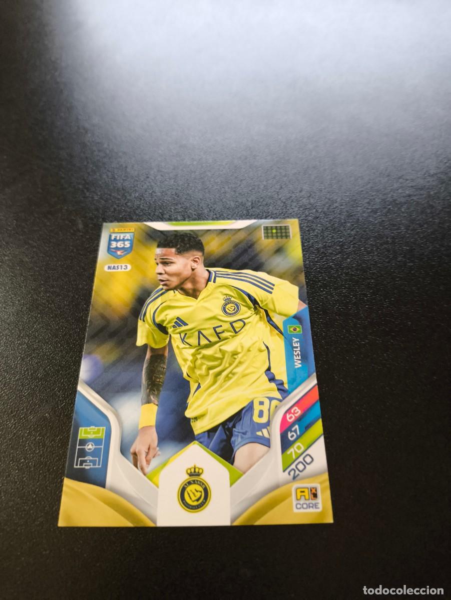 Football Stickers: NAS13 Wesley TITAN AL NASSR PANINI ADRENALYN FIFA 365 2025 2026 NO LIGA ESTE