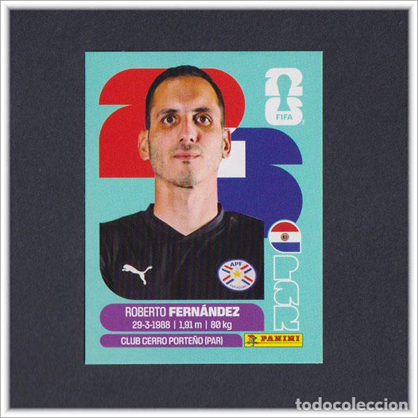 Cromos de F&uacute;tbol: FIFA WORLD CUP 2026 26 MUNDIAL PANINI FERNANDEZ PAR 2 PARAGUAY COLECCI&Oacute;N ALBUM LIGA STICKER