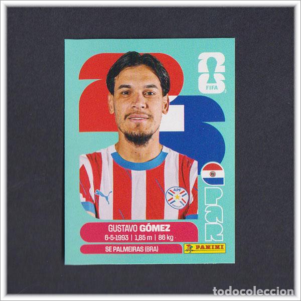 Cromos de F&uacute;tbol: FIFA WORLD CUP 2026 26 MUNDIAL PANINI G&Oacute;MEZ PAR 4 PARAGUAY COLECCI&Oacute;N ALBUM LIGA STICKER