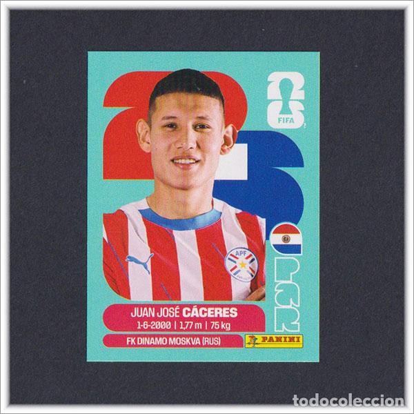 Cromos de F&uacute;tbol: FIFA WORLD CUP 2026 26 MUNDIAL PANINI CACERES PAR 6 PARAGUAY COLECCI&Oacute;N ALBUM LIGA STICKER