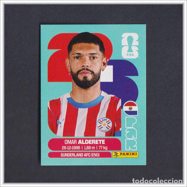Cromos de F&uacute;tbol: FIFA WORLD CUP 2026 26 MUNDIAL PANINI ALDERETE PAR 7 PARAGUAY COLECCI&Oacute;N ALBUM LIGA STICKER
