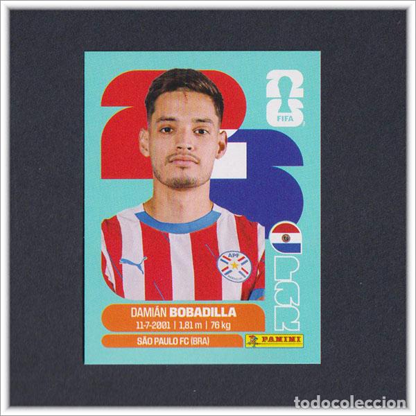 Cromos de F&uacute;tbol: FIFA WORLD CUP 2026 26 MUNDIAL PANINI BOBADILLA PAR 11 PARAGUAY COLECCI&Oacute;N ALBUM LIGA STICKER