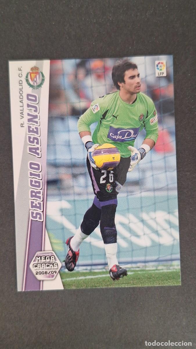 Cromos de F&uacute;tbol: L1 SERGIO ASENJO REAL VALLADOLID 326 PANINI MEGACRACKS 2008 2009 08 09