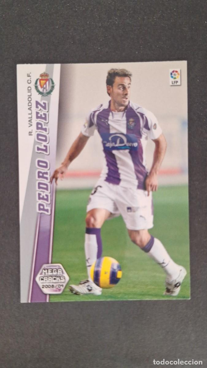 Cromos de F&uacute;tbol: L1 PEDRO LOPEZ REAL VALLADOLID 327 PANINI MEGACRACKS 2008 2009 08 09