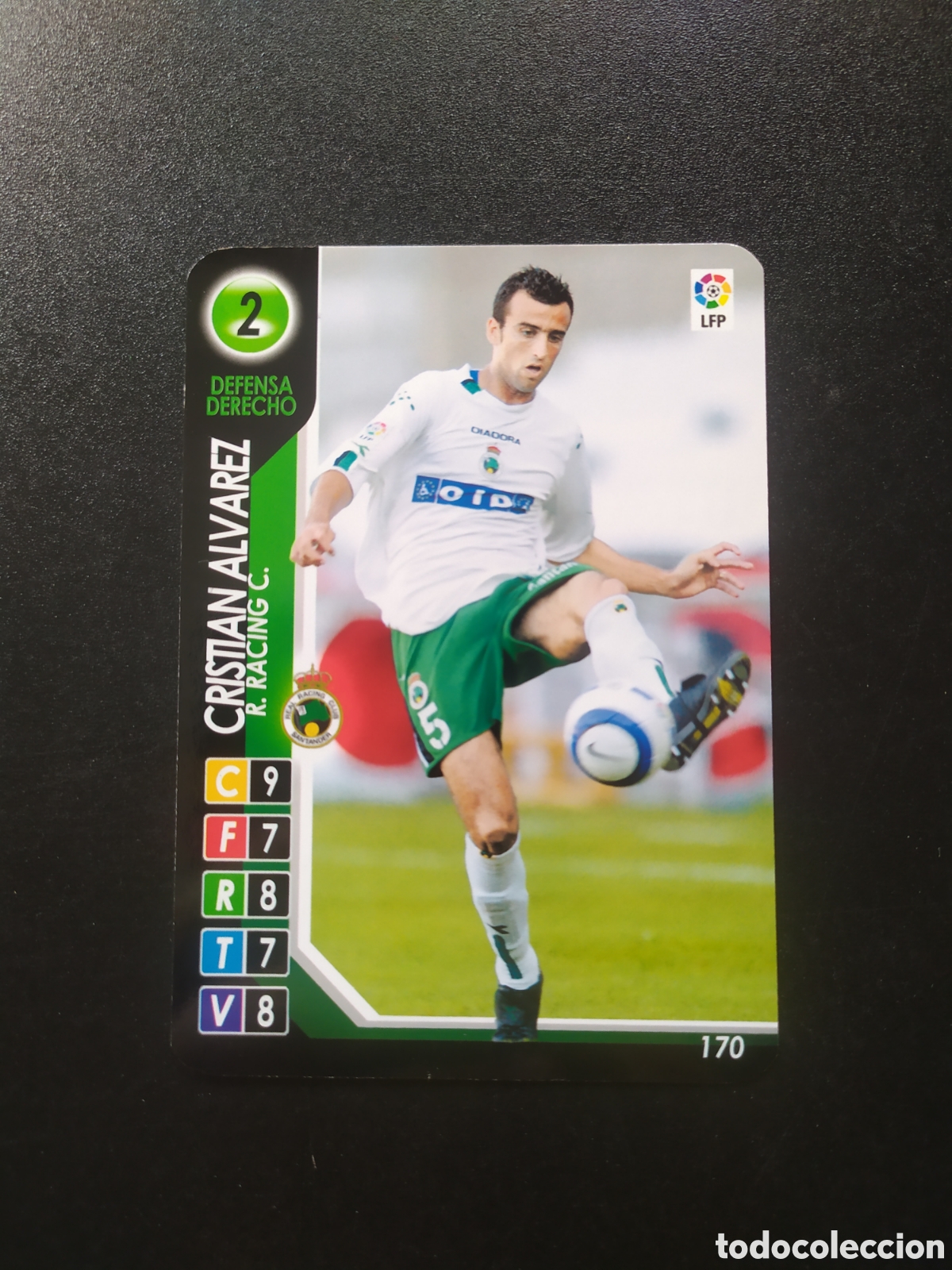 Cromos de F&uacute;tbol: Derby total 2004 2005 04 05 panini Cristian Alvarez n&deg; 170 Racing Santander