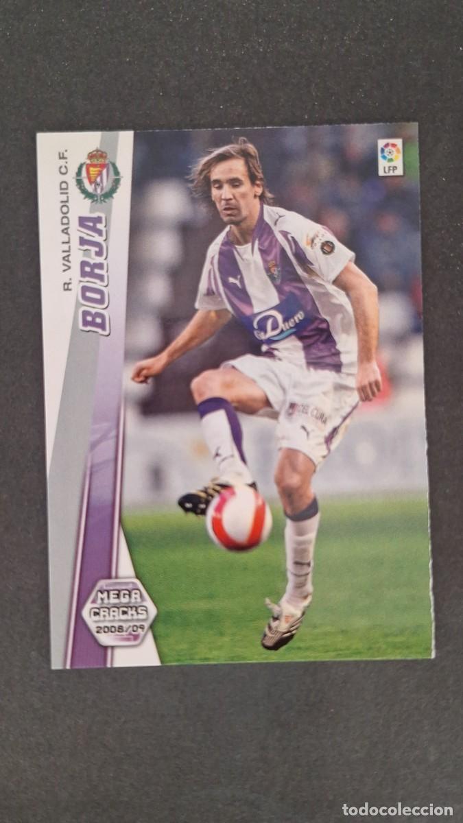 Cromos de F&uacute;tbol: L1 BORJA REAL VALLADOLID 335 PANINI MEGACRACKS 2008 2009 08 09