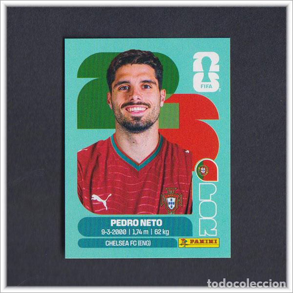 Cromos de F&uacute;tbol: FIFA WORLD CUP 2026 26 MUNDIAL PANINI PEDRO NETO POR 19 PORTUGAL COLECCI&Oacute;N ALBUM LIGA STICKER