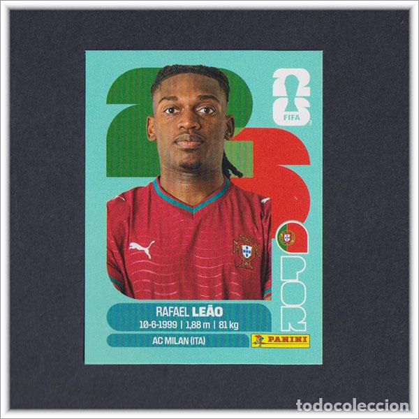 Cromos de F&uacute;tbol: FIFA WORLD CUP 2026 26 MUNDIAL PANINI RAFAEL LEAO POR 20 PORTUGAL COLECCI&Oacute;N ALBUM LIGA STICKER