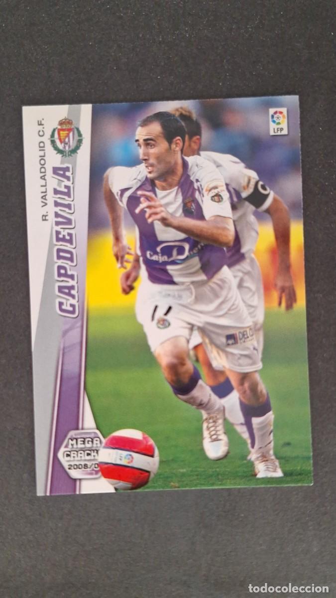 Cromos de F&uacute;tbol: L1 CAPDEVILA REAL VALLADOLID 336 PANINI MEGACRACKS 2008 2009 08 09