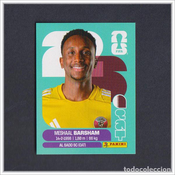 Cromos de F&uacute;tbol: FIFA WORLD CUP 2026 26 MUNDIAL PANINI BARSHAM QAT 2 QATAR COLECCI&Oacute;N ALBUM LIGA STICKER
