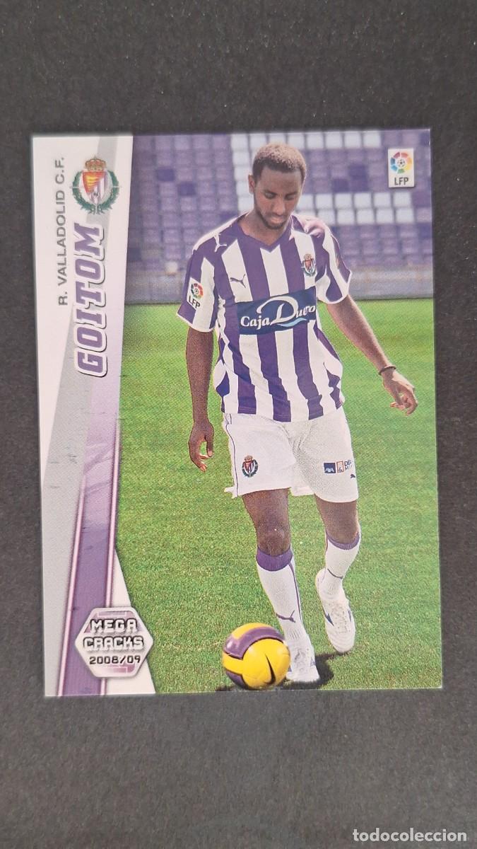 Cromos de F&uacute;tbol: L1 GOITOM REAL VALLADOLID 340 PANINI MEGACRACKS 2008 2009 08 09