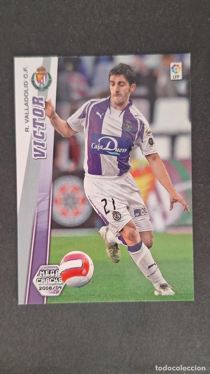 Cromos de F&uacute;tbol: L1 VICTOR REAL VALLADOLID 342 PANINI MEGACRACKS 2008 2009 08 09