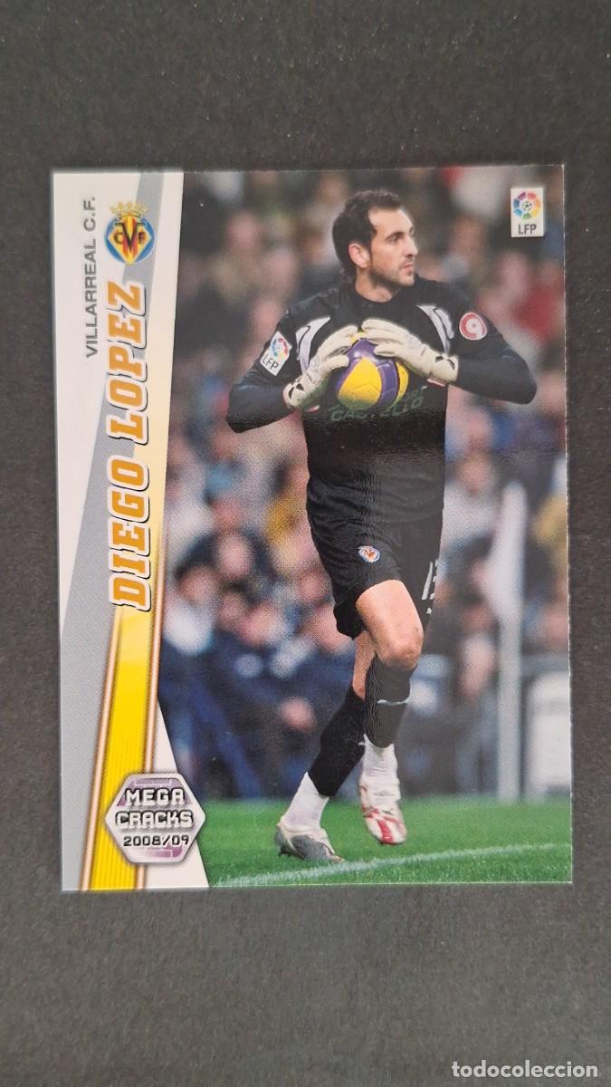 Cromos de F&uacute;tbol: L1 DIEGO LOPEZ VILLARREAL C. F. 344 PANINI MEGACRACKS 2008 2009 08 09