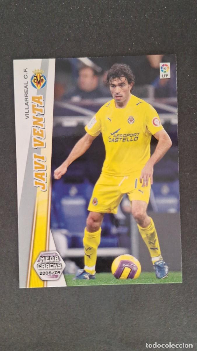 Cromos de F&uacute;tbol: L1 JAVI VENTA VILLARREAL C. F. 345 PANINI MEGACRACKS 2008 2009 08 09