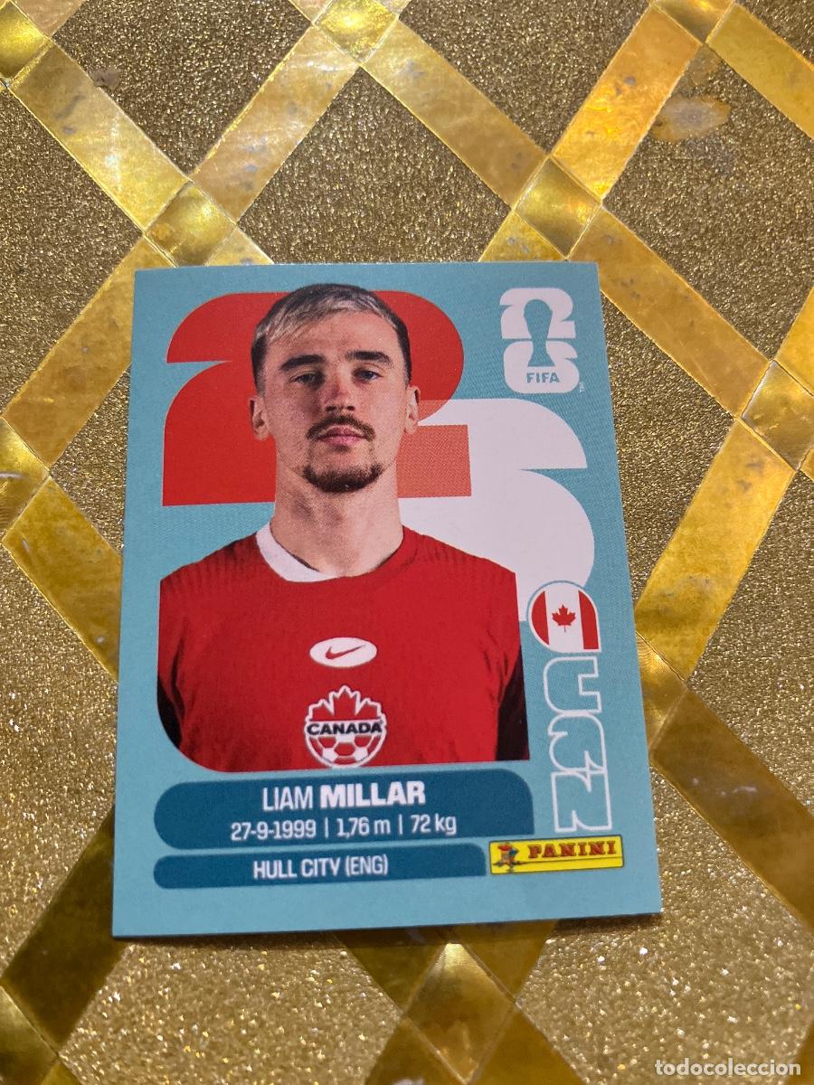 Cromos de F&uacute;tbol: CROMO DE F&Uacute;TBOL NUMERO CAN 18 LIAM MILLAR CANADA MUNDIAL 2026 MEXICO-EEUU-CANADA PANINI !