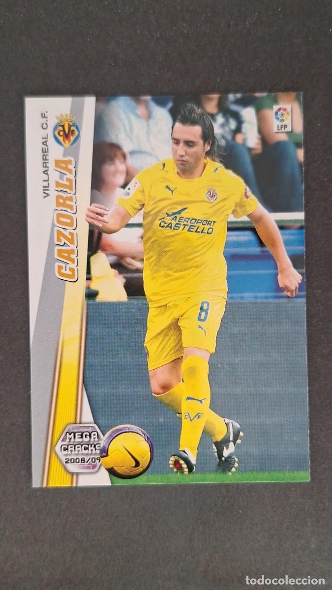 Fu&szlig;ball-Sticker: L1 CAZORLA VILLARREAL C. F. 355 PANINI MEGACRACKS 2008 2009 08 09