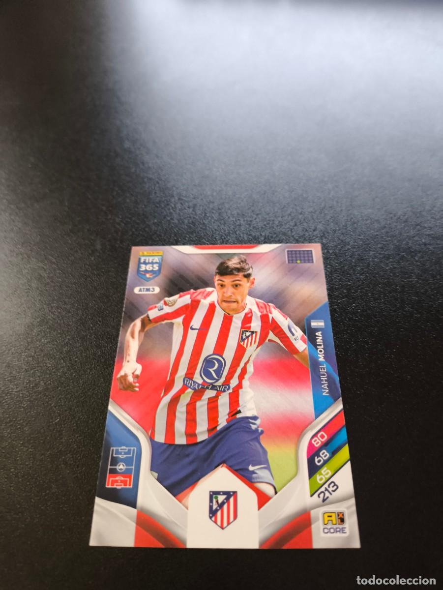 Cromos de F&uacute;tbol: ATM3 Nahuel Molina ATLETICO DE MADRID PANINI ADRENALYN FIFA 365 2025 2026 NO LIGA ESTE