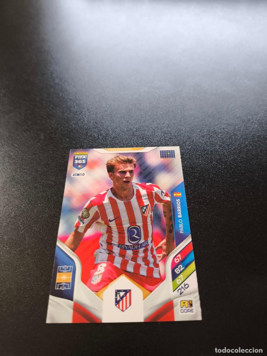 Cromos de F&uacute;tbol: ATM10 Pablo Barrios ATLETICO DE MADRID PANINI ADRENALYN FIFA 365 2025 2026 NO LIGA ESTE