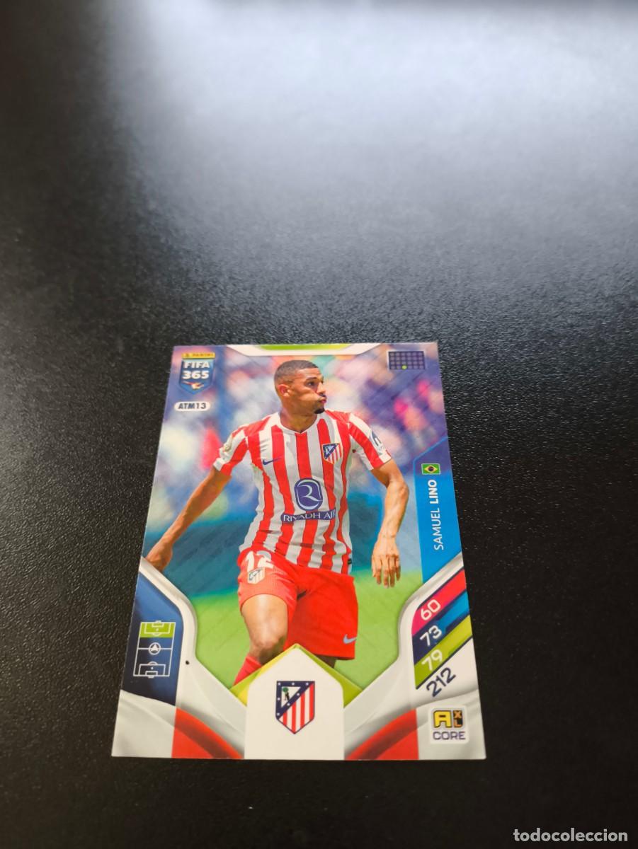 Cromos de F&uacute;tbol: ATM13 Samuel Lino ATLETICO DE MADRID PANINI ADRENALYN FIFA 365 2025 2026 NO LIGA ESTE