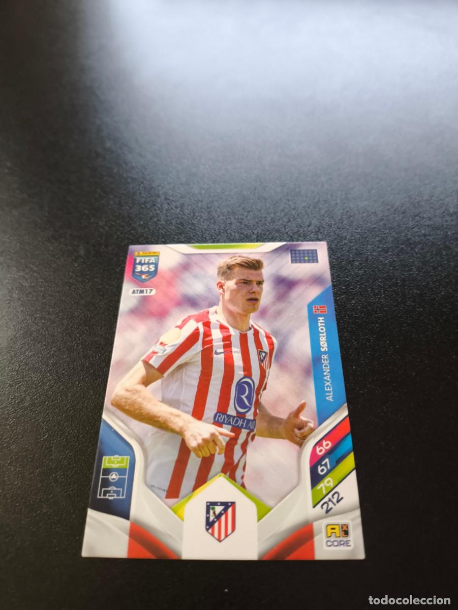 Cromos de F&uacute;tbol: ATM17 Alexander S&oslash;rloth ATLETICO DE MADRID PANINI ADRENALYN FIFA 365 2025 2026 NO LIGA ESTE