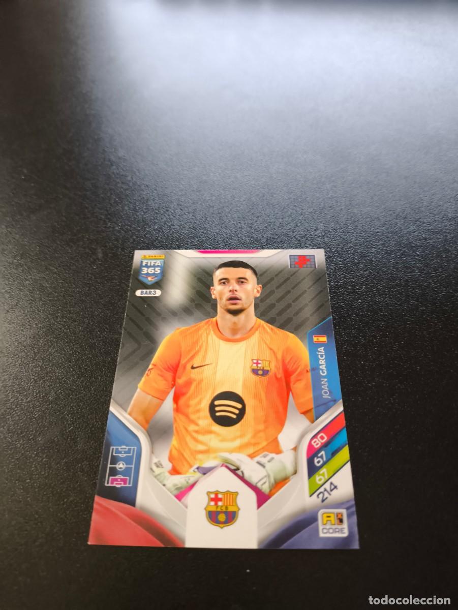 Cromos de F&uacute;tbol: BAR3 Joan Garc&iacute;a BARCELONA PANINI ADRENALYN FIFA 365 2025 2026 NO LIGA ESTE