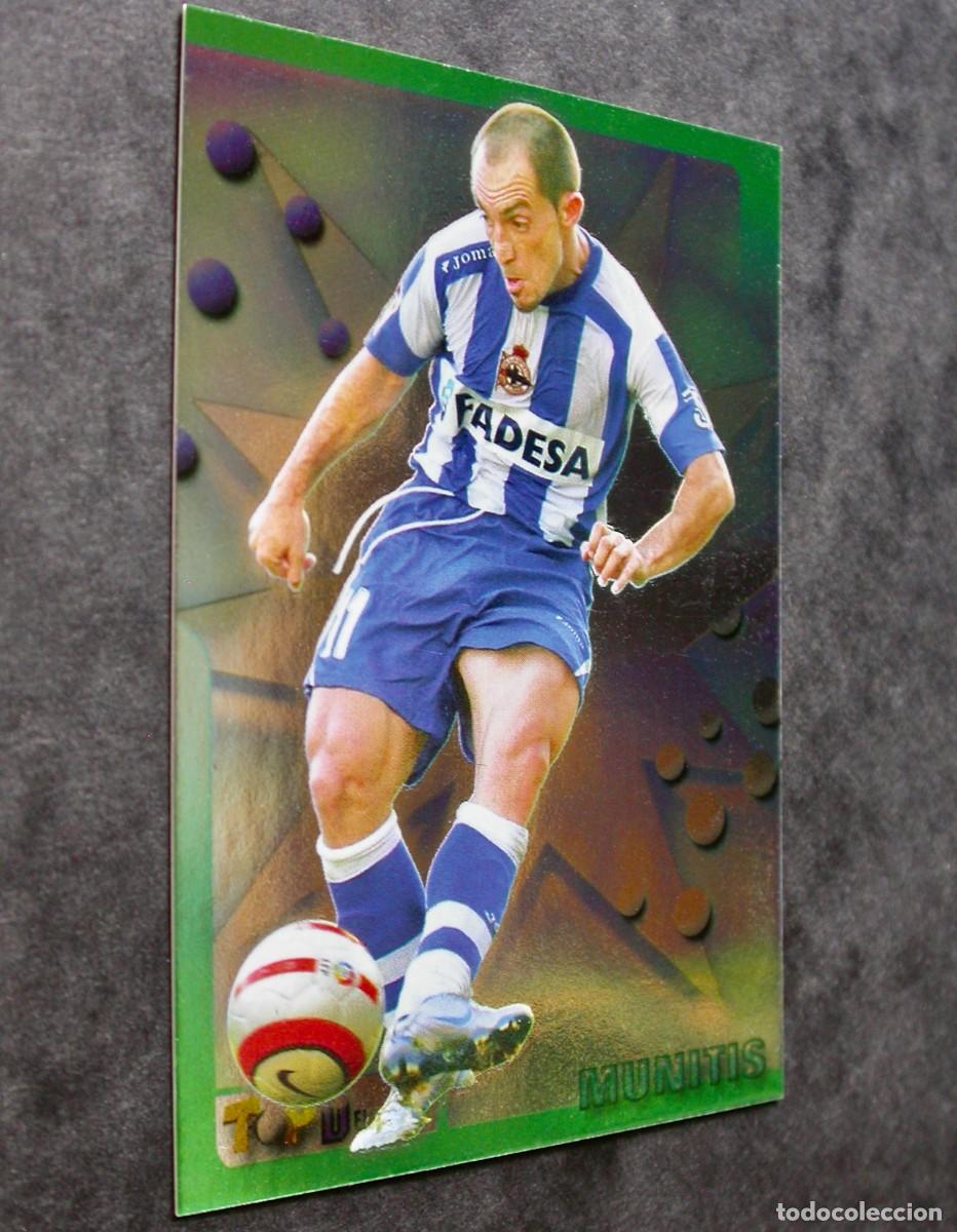 Cromos de F&uacute;tbol: PEDRO MUNITIS 166 TOP LIGA 2006 DE MUNDICROMO, BRILLO ESPEJO