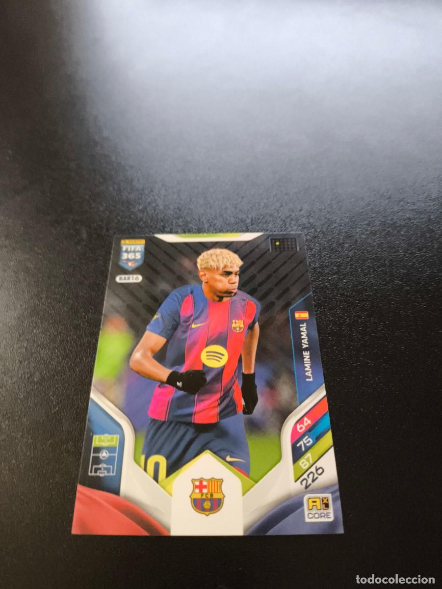 Cromos de F&uacute;tbol: BAR16 Lamine Yamal BARCELONA PANINI ADRENALYN FIFA 365 2025 2026 NO LIGA ESTE